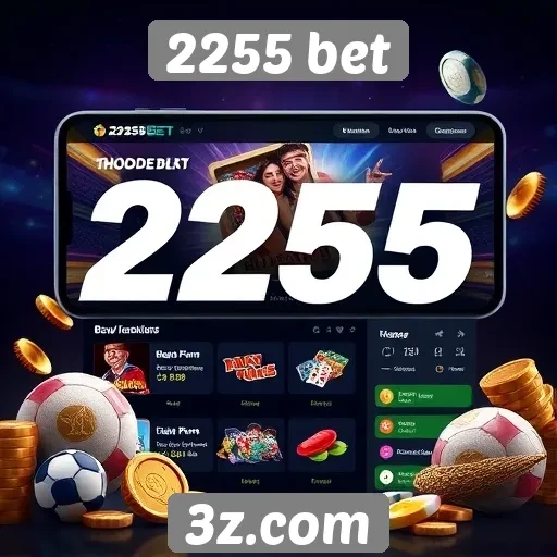 Acessibilidade e interface mobile do site 2255 bet