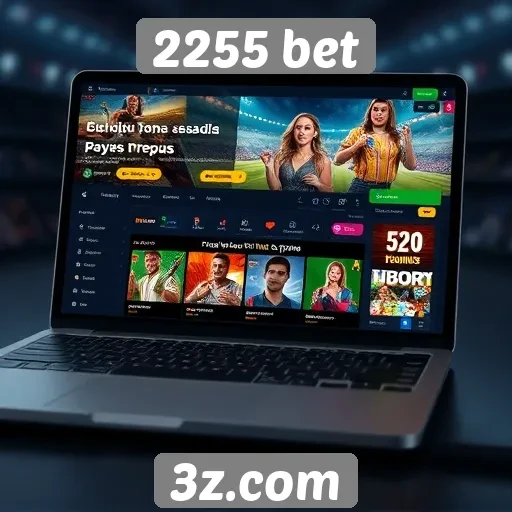 Facilidade de uso da interface do 2255 bet